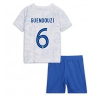 Camisa de time de futebol França Matteo Guendouzi #6 Replicas 2º Equipamento Infantil Mundo 2022 Manga Curta (+ Calças curtas)